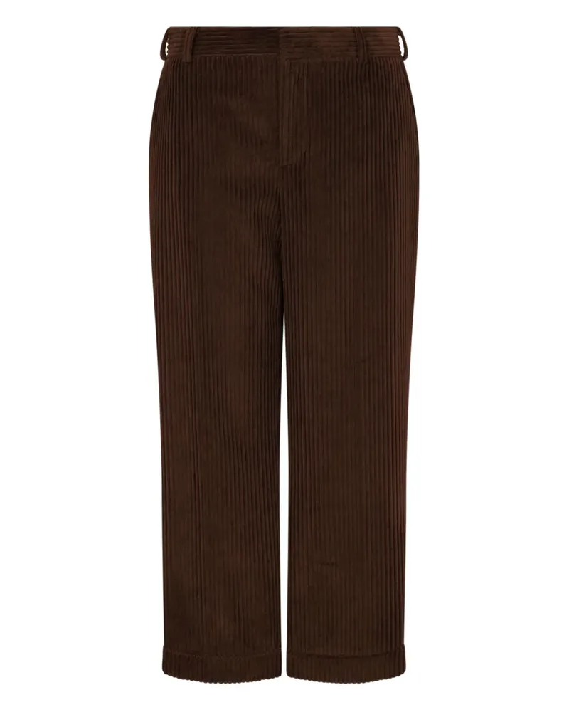 Moschino Hose aus Cord - Braun Braun