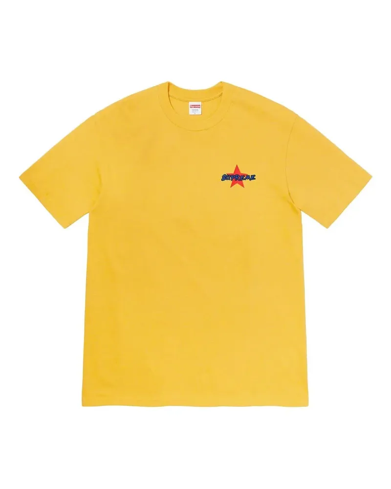 Supreme Being Money Power Respect graphic T-shirt - Gelb Gelb