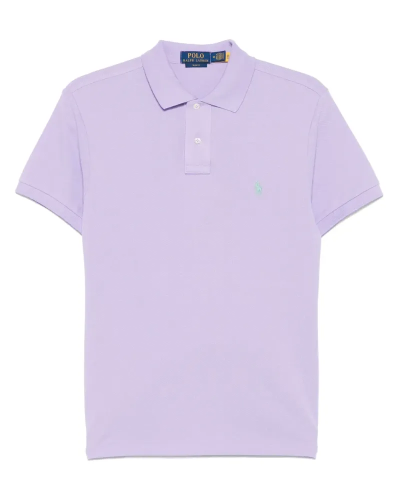 Ralph Lauren Poloshirt mit Polo Pony - Violett Violett