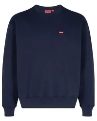 Supreme Being Sweatshirt mit Logo Blau