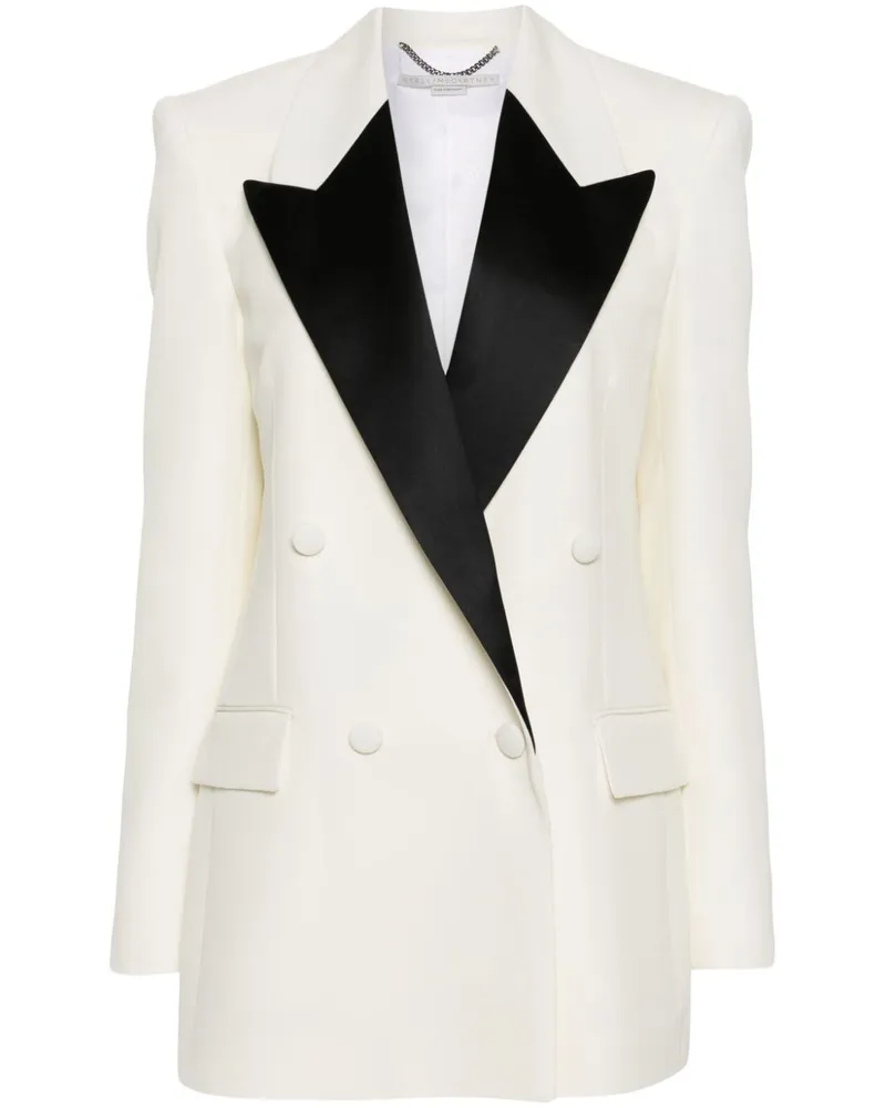 Stella McCartney Doppelreihiger Blazer - Nude Nude