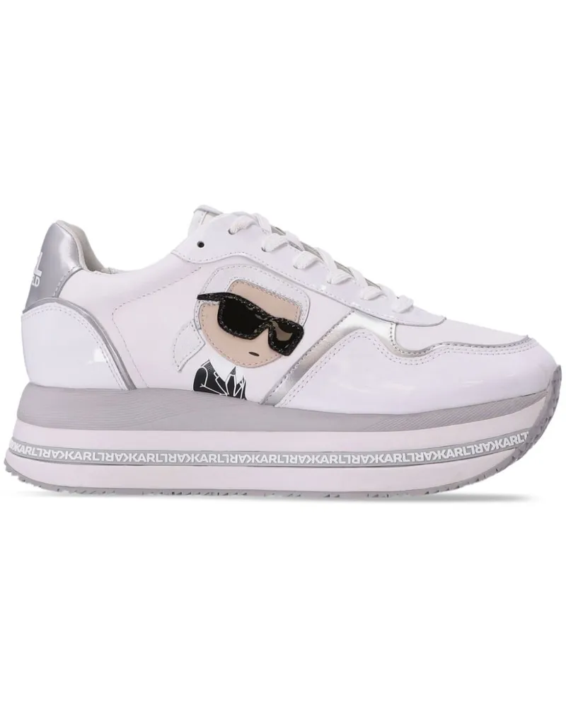 Karl Lagerfeld Velocita II Sneakers - Weiß Weiß