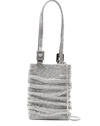 Benedetta Bruzziches Lollo Shopper mit Strass Silber