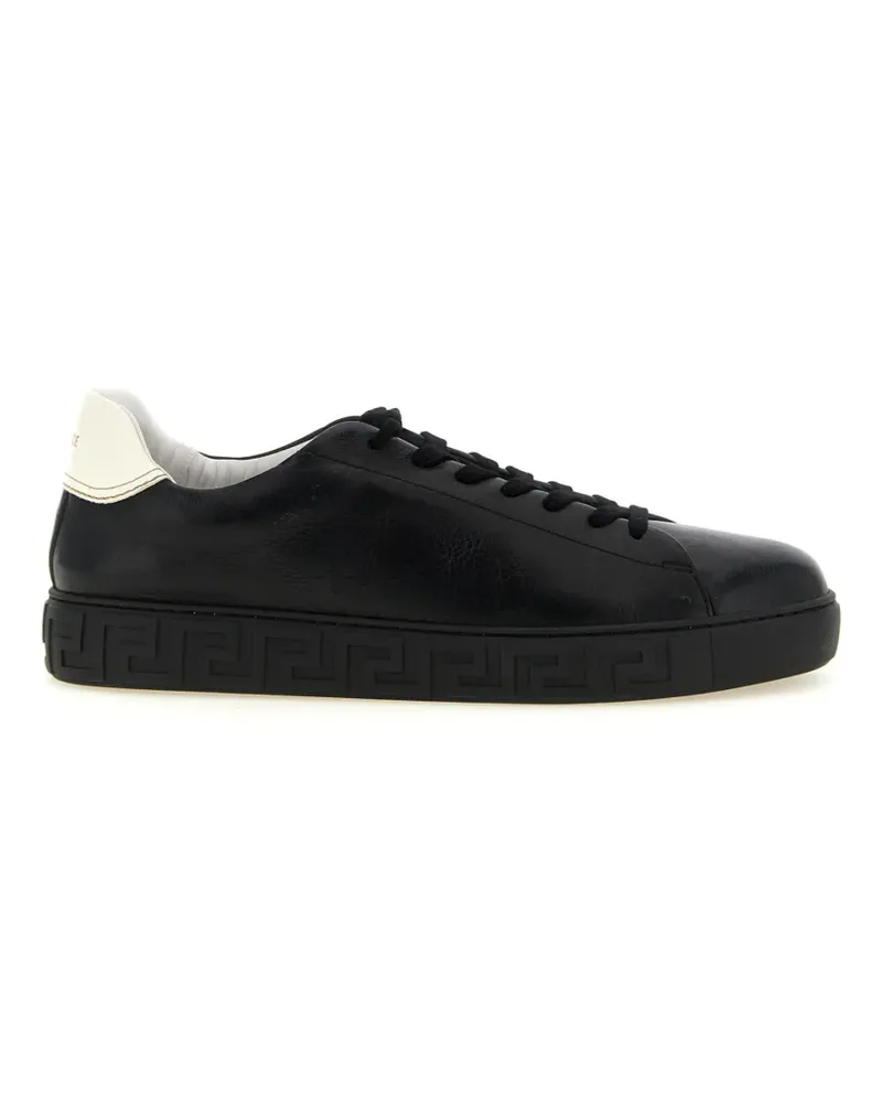 Versace Greca Sneakers - Schwarz Schwarz
