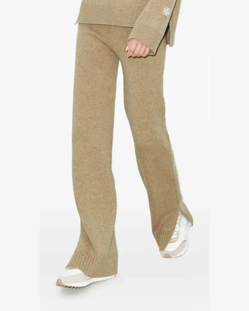 Tory Burch Jogginghose aus Wolle - Nude Nude