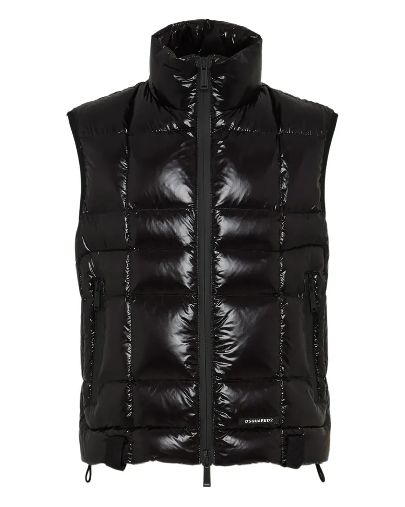 Dsquared2 3D Weste - Schwarz Schwarz