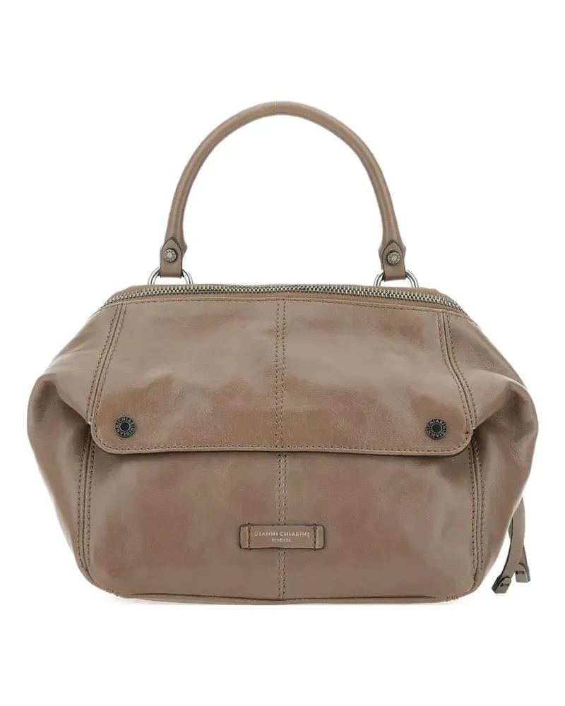 Gianni Chiarini Schultertasche aus Leder - Braun Braun