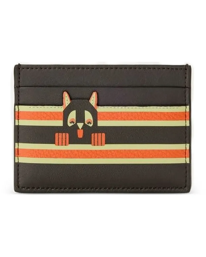 Loewe Futurist Cat cardholder - Braun Braun