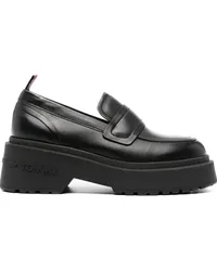 Tommy Hilfiger Loafer mit Fransen Schwarz