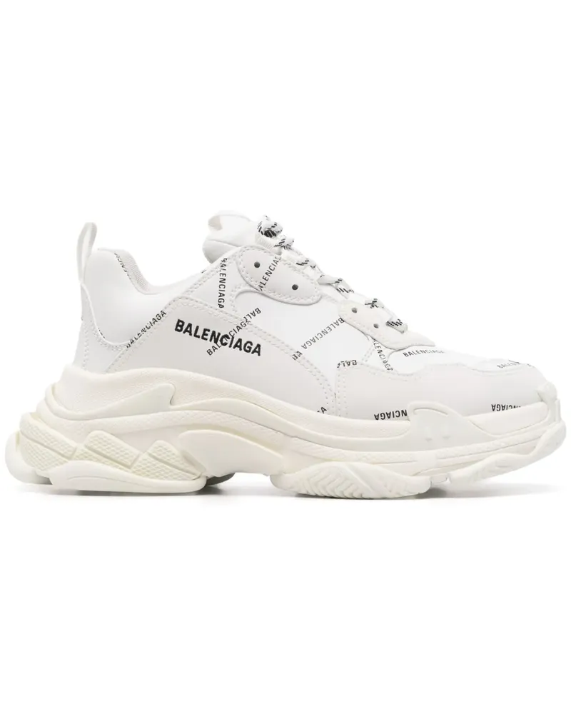 Balenciaga Triple S Sneakers - Weiß Weiß