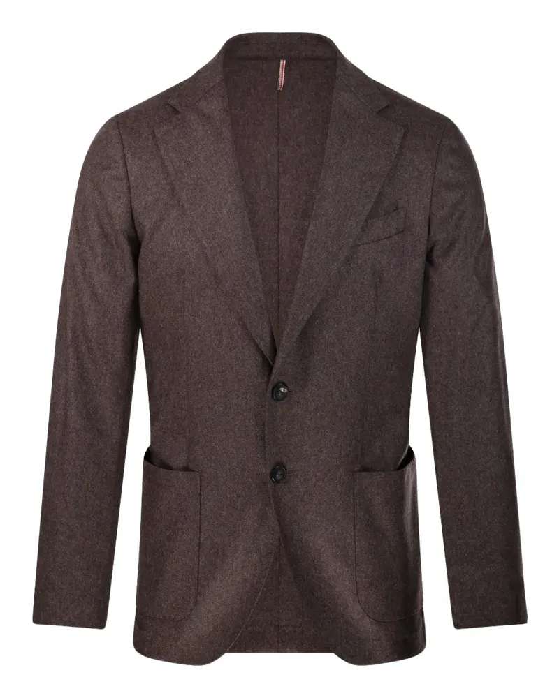 Biagio Santaniello Jacke mit zwei Knöpfen - Braun Braun