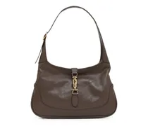 Mittelgroße Jackie 1961 Schultertasche - Braun
