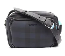 2010s Paddy Schultertasche mit Karomuster - Blau