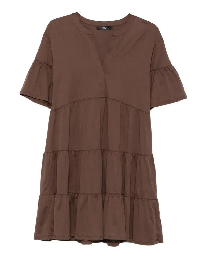 Max Mara tiered ruffled mini dress - Braun Braun