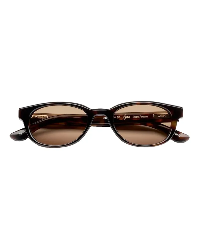 CHIMI Lyra round sunglasses - Braun Braun