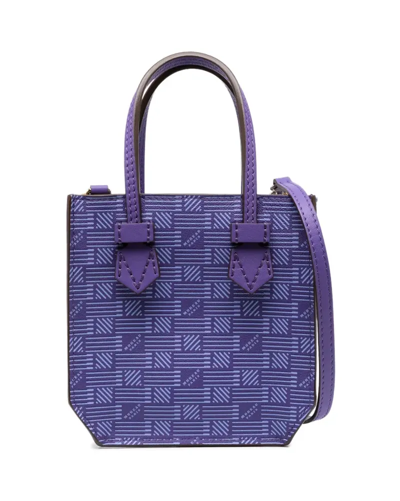 Moreau Paris Bregancon Jacquard-Handtasche - Violett Violett