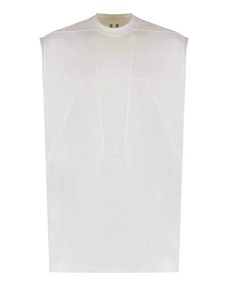 Rick Owens seam-detail tank top - Weiß Weiß