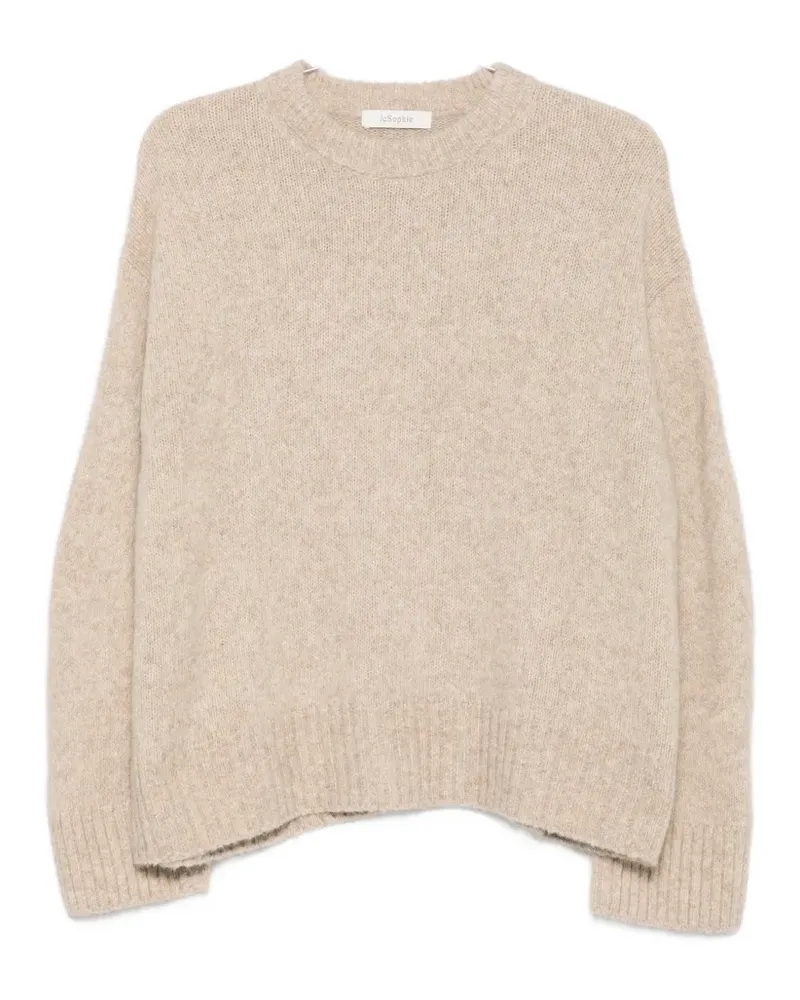 JcSophie Perfect crew-neck knitted sweater - Nude Nude