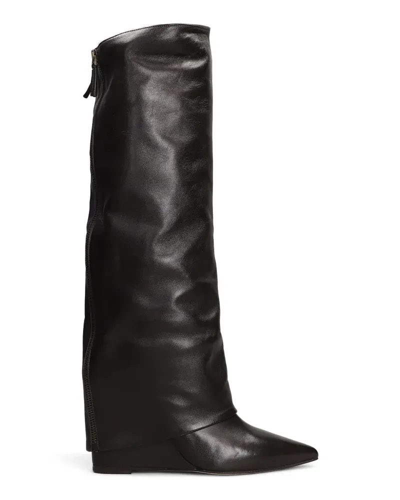 The Seller Stiefel mit spitzer Kappe - Braun Braun