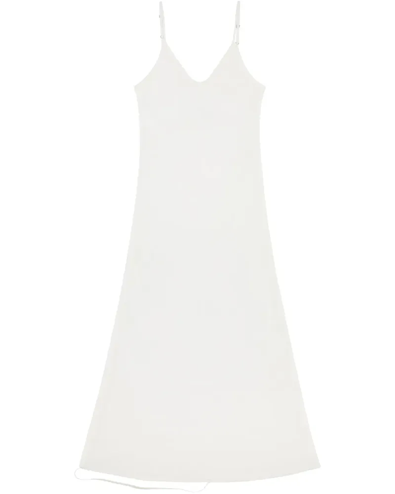Maison Margiela Kleid aus Seide - Weiß Weiß