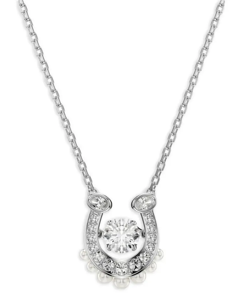 Swarovski Symbolica horseshoe-pendant necklace - Silber Silber