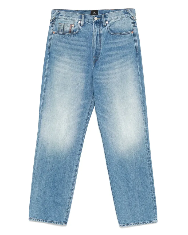 Paul Smith Jeans mit Logo-Patch - Blau Blau