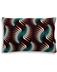 Mumutane Iki Kissen mit Swirl-Print Braun