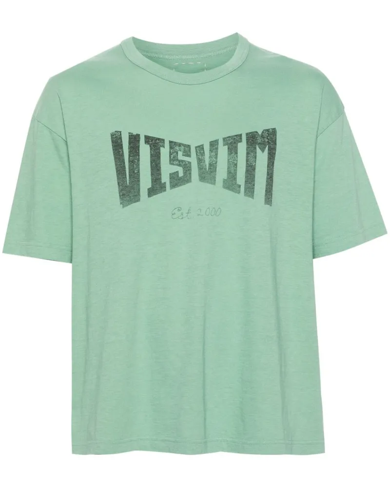 Visvim Heritage T-Shirt mit Logo-Print Grün