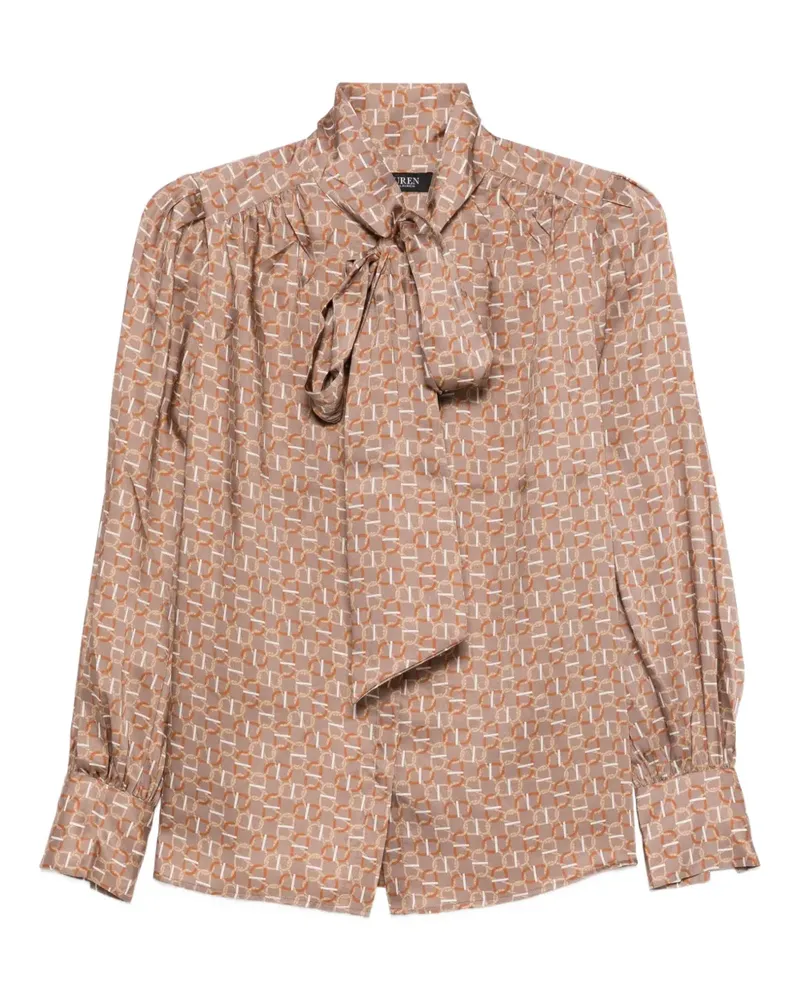 Ralph Lauren Klaryce long-sleeve blouse - Braun Braun