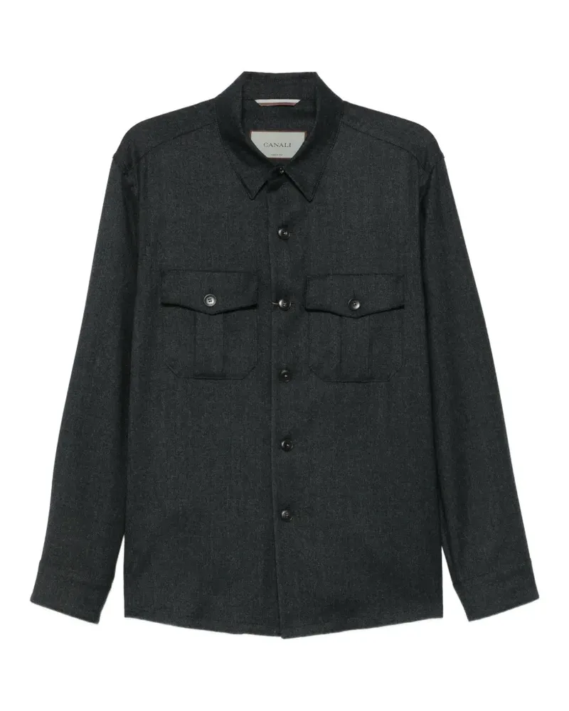 Canali long-sleeves jacket - Grau Grau