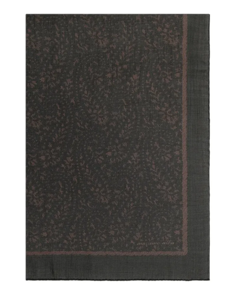 Massimo Alba Bandana mit Paisley-Print - Braun Braun