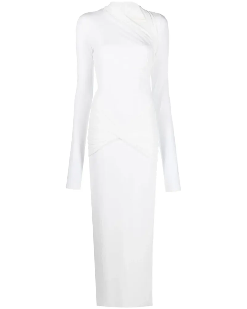 Jacquemus La Robe Piombone Maxikleid - Weiß Weiß