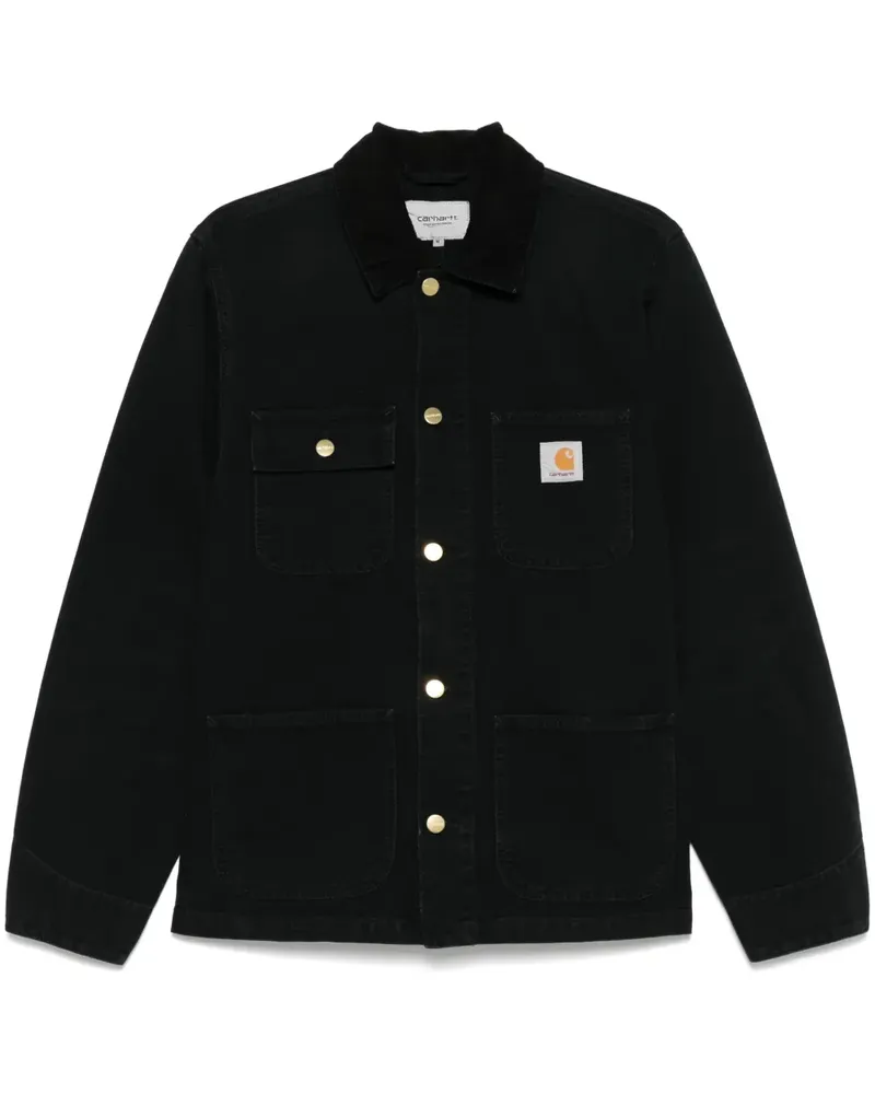 Carhartt WIP Michigan Hemdjacke - Schwarz Schwarz