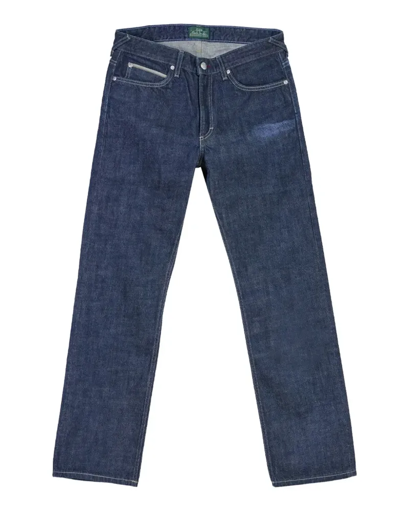 Paul Smith Signature Stripe Selvedge Jeans - Blau Blau
