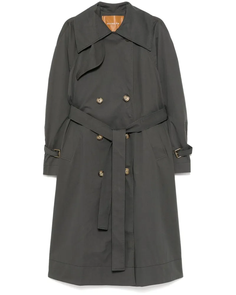 REJINA PYO Romy Trenchcoat - Grau Grau