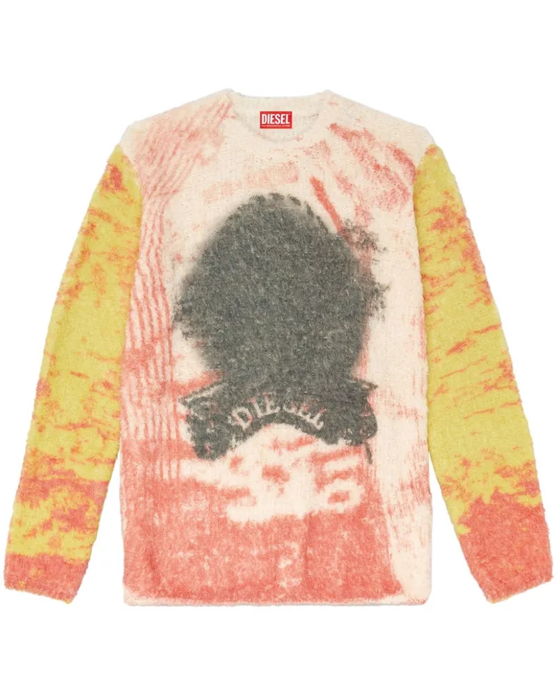 Diesel K-Munari Pullover - Gelb Gelb