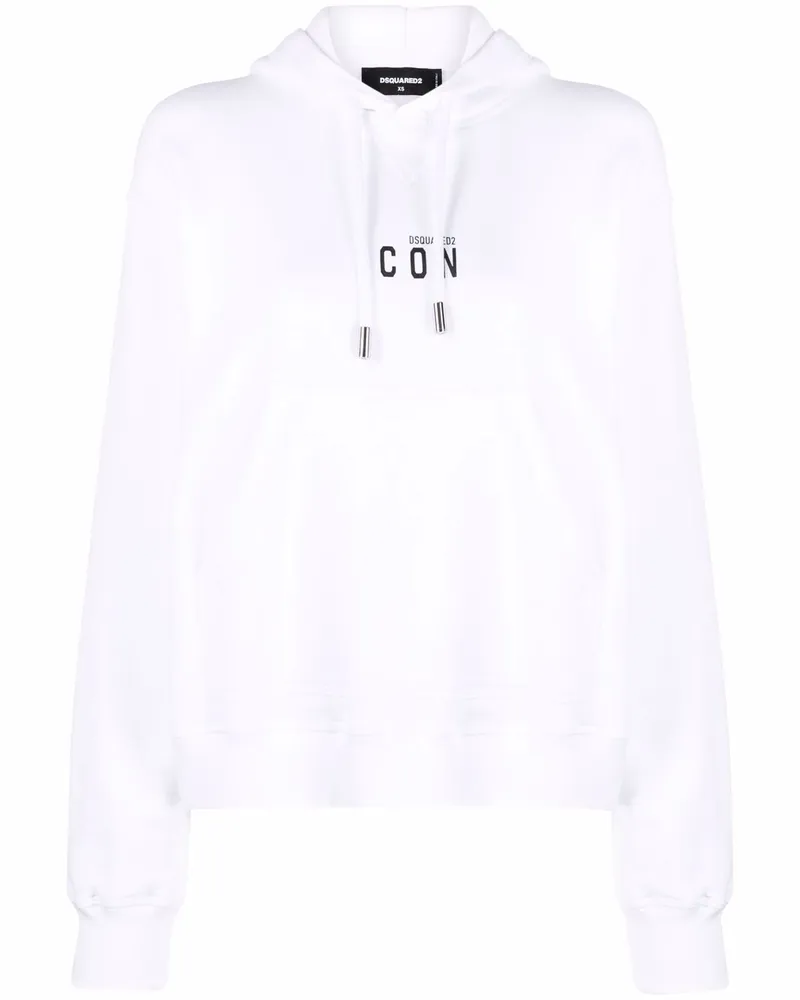Dsquared2 Klassischer Hoodie - Weiß Weiß