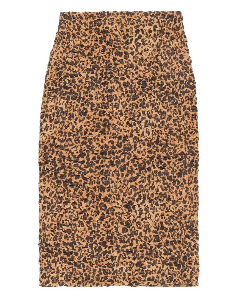 BIMBA Y LOLA Rock mit Leoparden-Print - Braun Braun