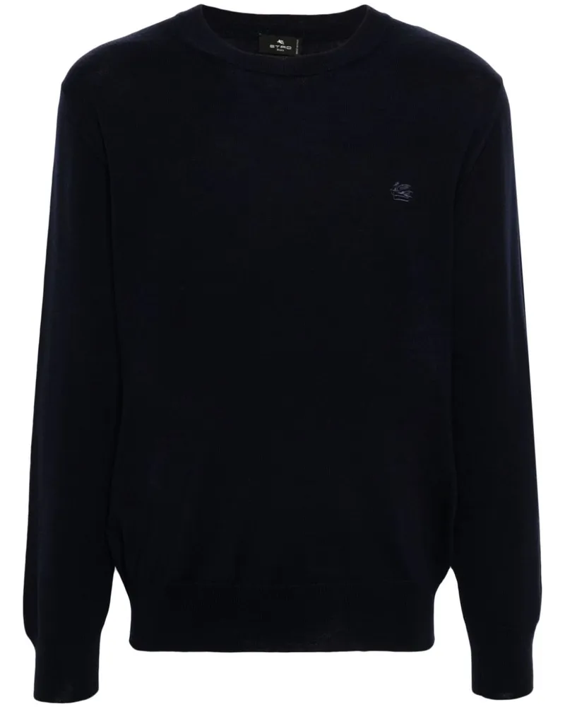 Etro Pullover aus Woll-Jacquard - Blau Blau
