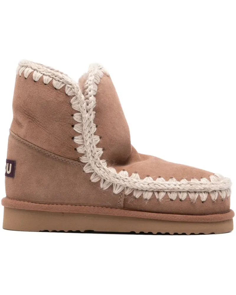 Mou Eskimo 18 double face sheepskin boots - Braun Braun