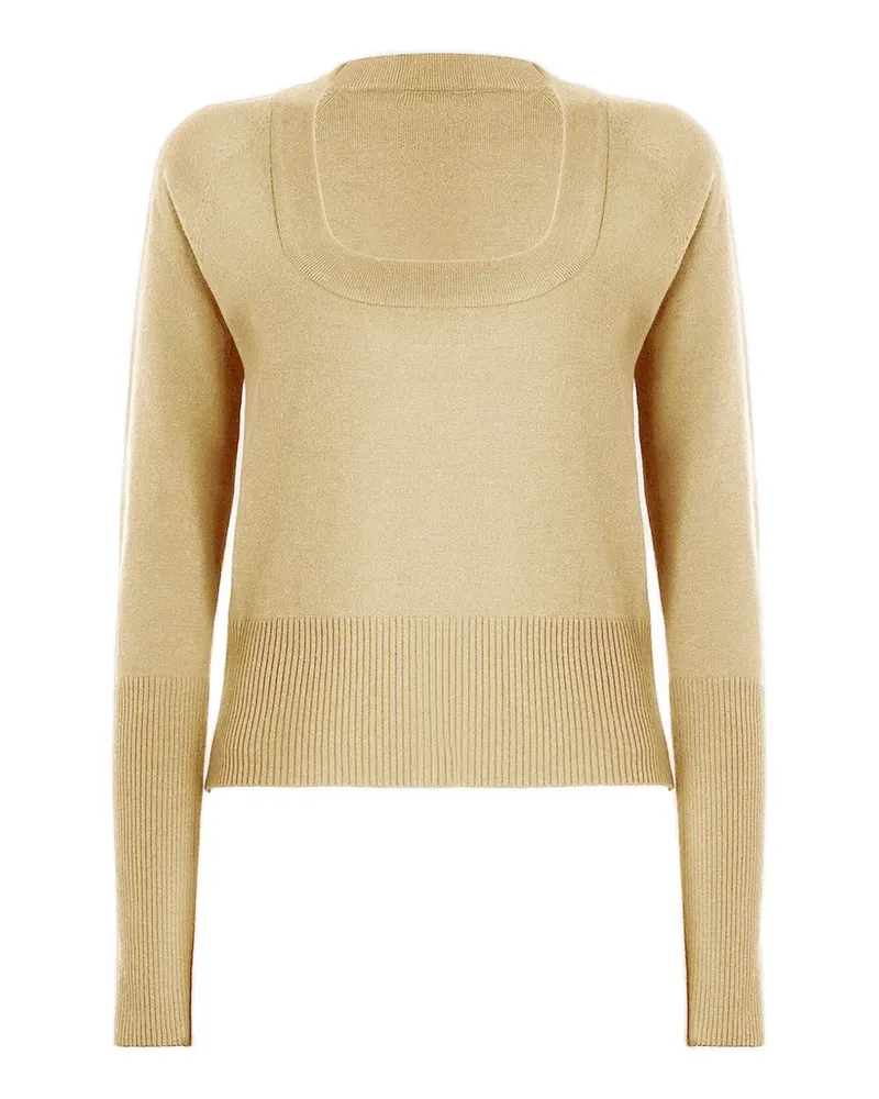 Wolford Gerippter Pullover - Braun Braun