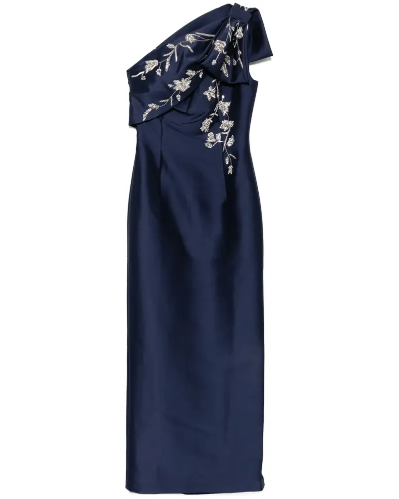 Sachin & Babi Verziertes Olivia Abendkleid - Blau Blau