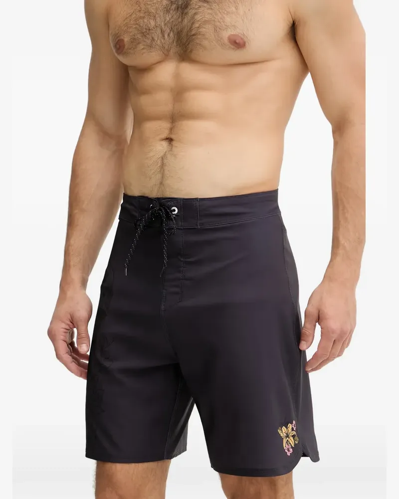 Hurley Phantom floral-print board shorts - Schwarz Schwarz