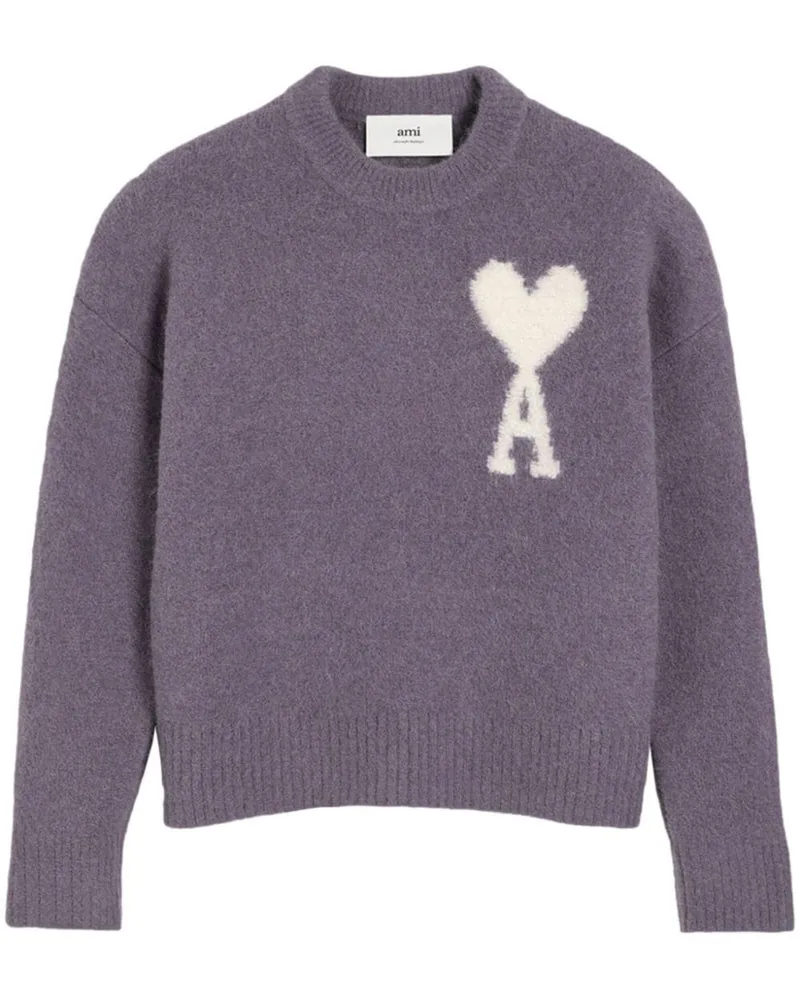 AMI Paris Ami de Coeur Pullover - Violett Violett