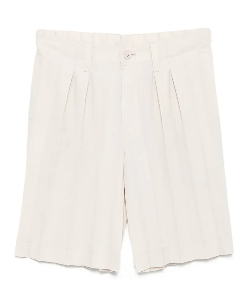 Issey Miyake Shorts im Edge-Ensemble - Nude Nude
