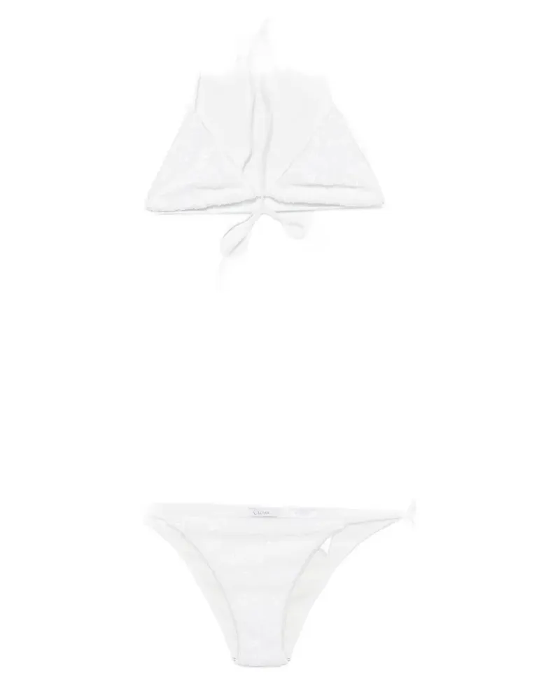 Oséree sequin-embellished bikini - Weiß Weiß