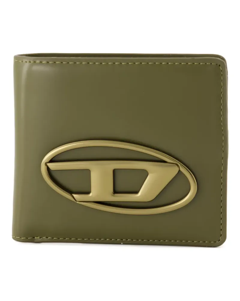 Diesel Portemonnaie mit Logo - Grün Grün