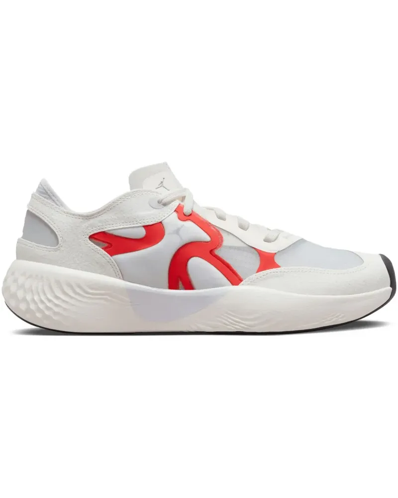 Jordan Delta 3 Low "Sail/Foton Dust/Chile Red/Wolf Grey" Sneakers - Weiß Weiß