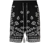 Pikee-Shorts mit Bandana-Muster