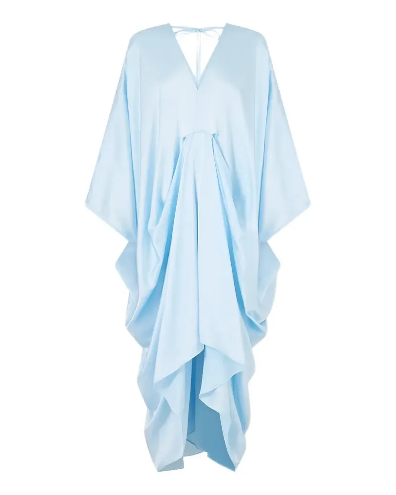 Camilla Maxikleid mit V-Ausschnitt - Blau Blau